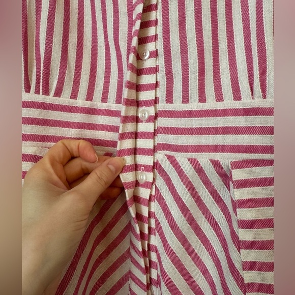 NWT VitaGrace Levante Cotton Blend Stripe Dress- XS/US 2 - Picture 9 of 11